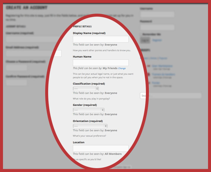 Registration-Profile-Details